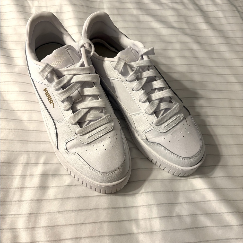 PUMA Classic White Athletic Shoes